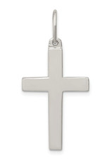 Men's Sterling Silver Cross Pendant 25mm