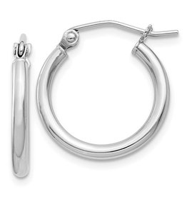 2mm Hoop Earrings 17mm