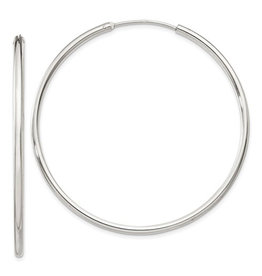 Endless Hoop Earrings 50mm