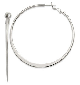 59mm Omega Back Hoop Earrings