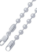 Sterling Silver 5mm Bead Chain Necklace