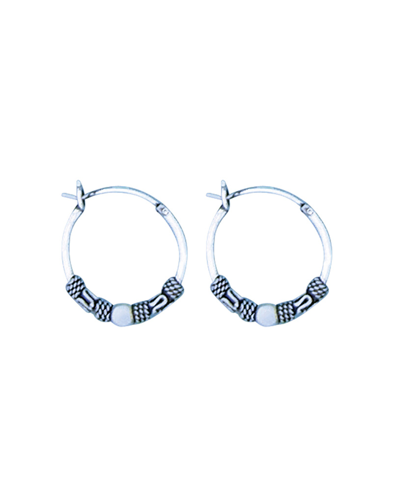 Bali Hoop Earrings 16mm