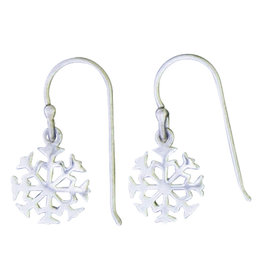 Snowflake Earrings 11mm