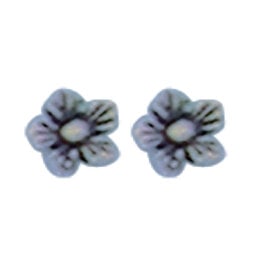 Flower Stud Earrings 4mm
