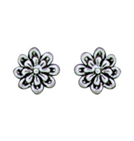 Flower Stud Earrings 8.5mm