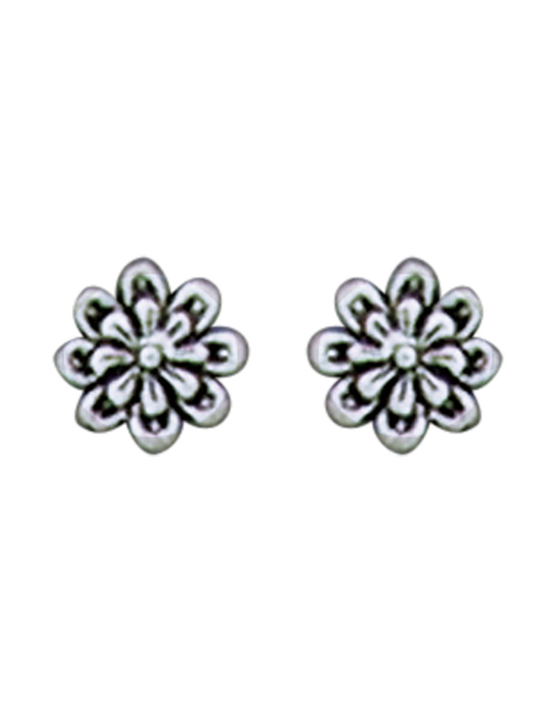 Flower Stud Earrings 8.5mm