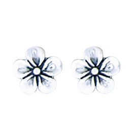 Flower Stud Earrings 9mm