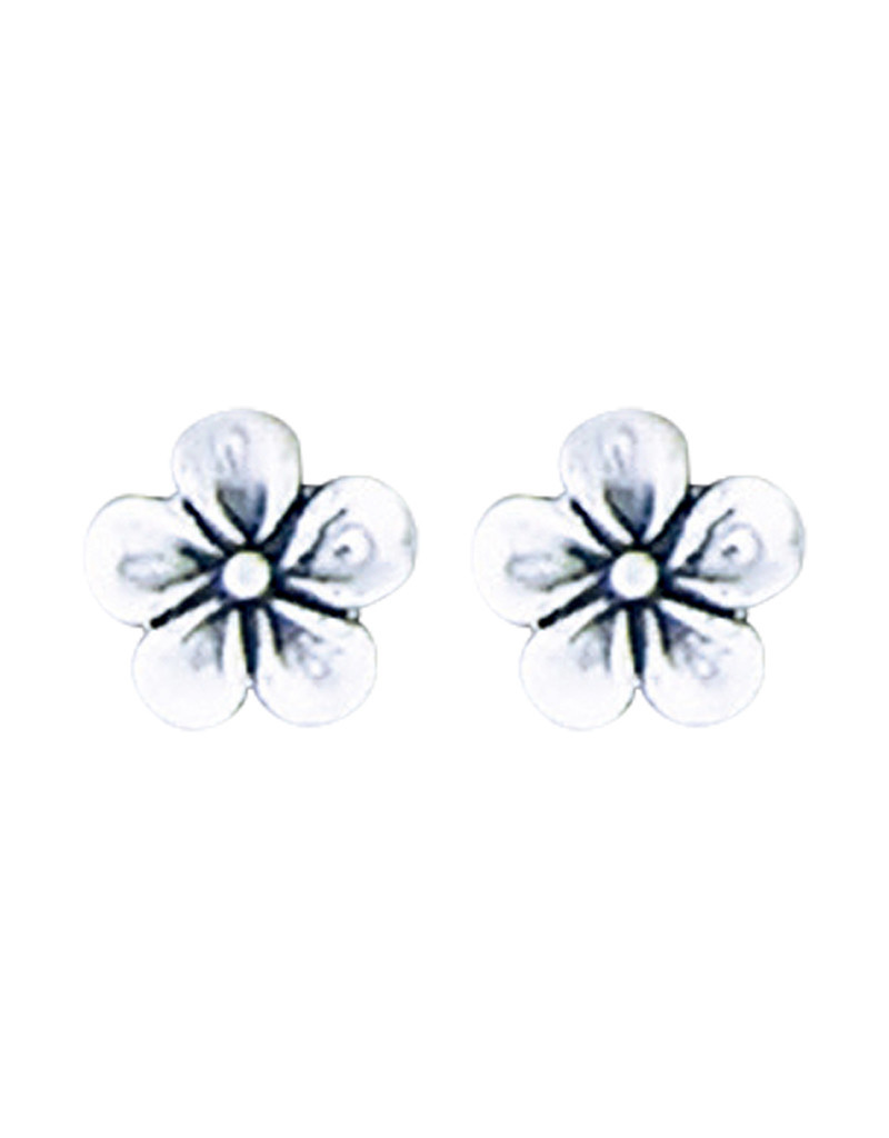 Flower Stud Earrings 9mm