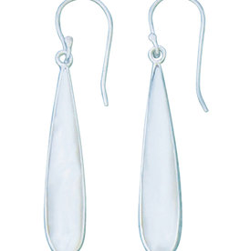 Teardrop Mother of Pearl Earrings 35mm