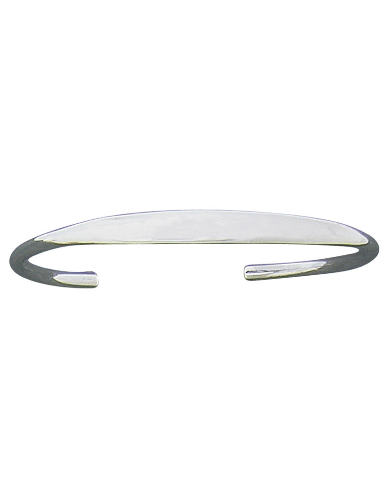 Tapered Smooth Cuff Bracelet