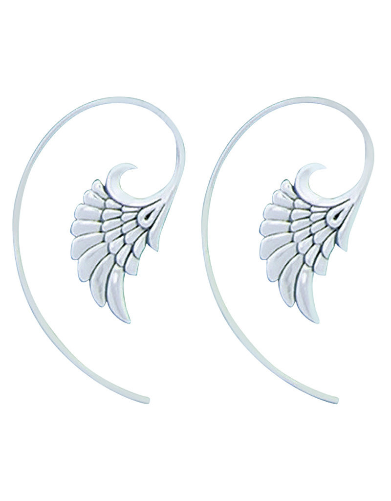 Sterling Silver Wing Wire Ear Threader