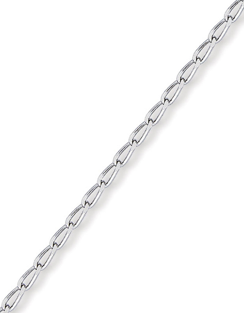 Long Curb Link Anklet 9"+1"