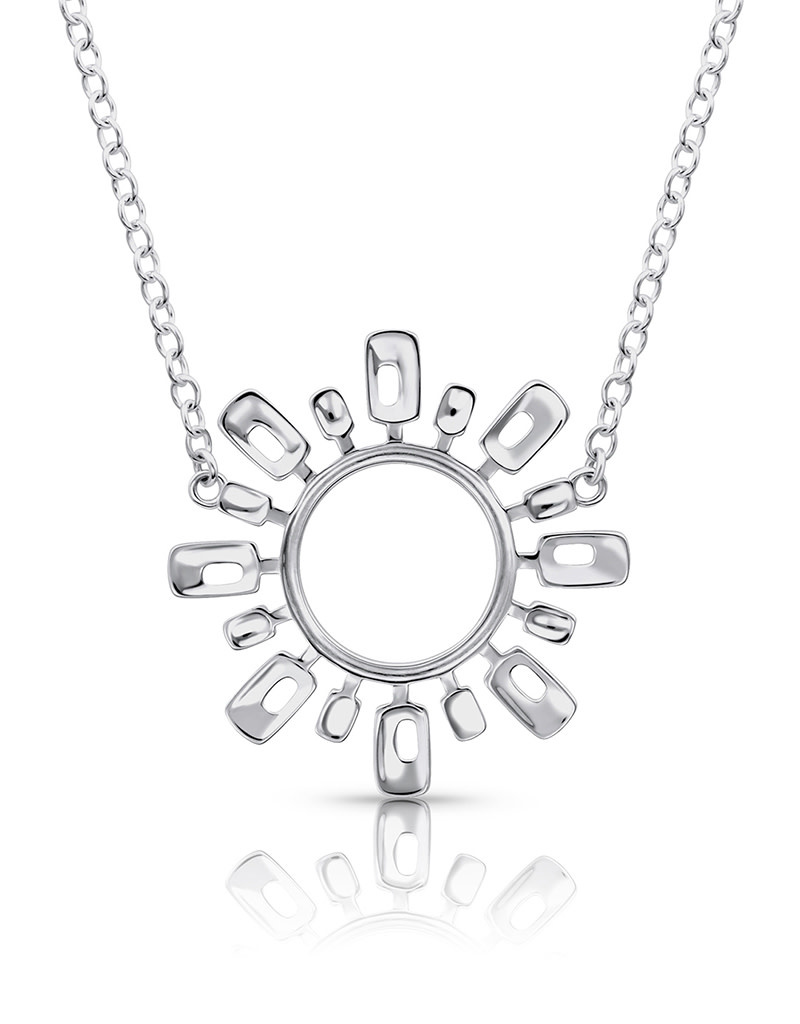 ZINA Palm Spring Radial Necklace