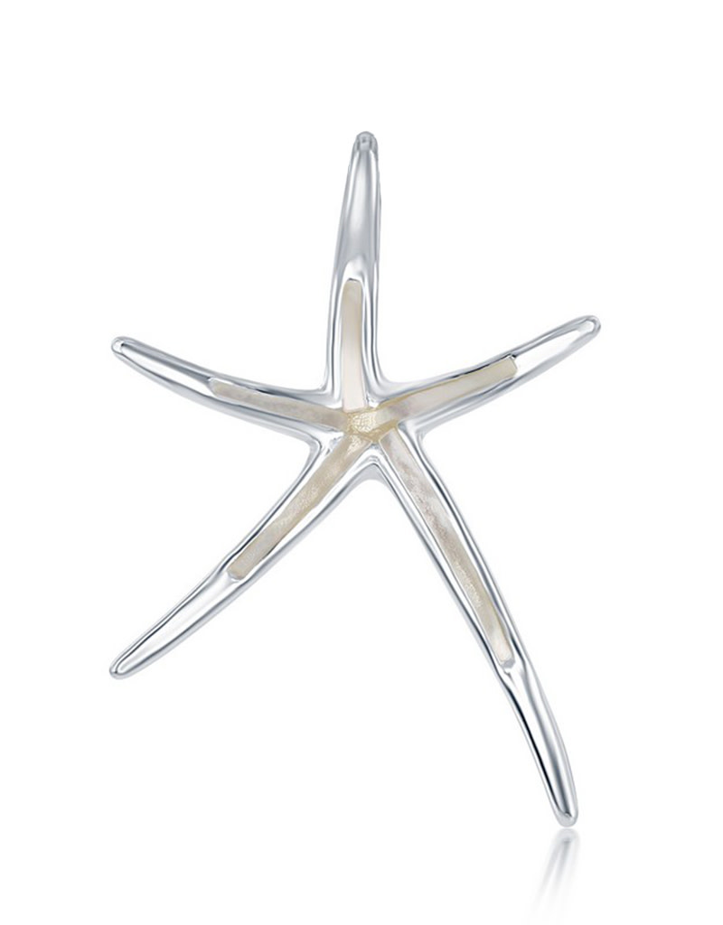 MOP Starfish Pendant 30mm