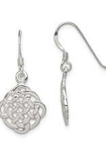 Sterling Silver Celtic Knot Earrings 13mm