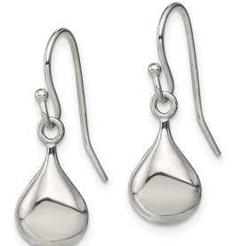 Puff Teardrop Dangle Earrings