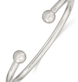 Bead End Tube Cuff Bracelet