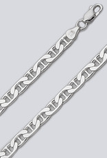 Sterling Silver Flat Marina 180 Necklace