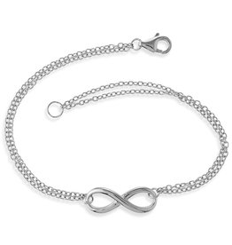 Two Strand Infinity Bracelet 7"