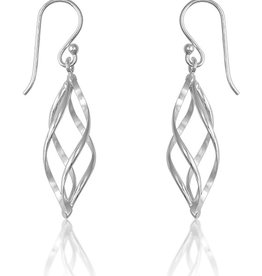 Twist Wire Earrings 25mm