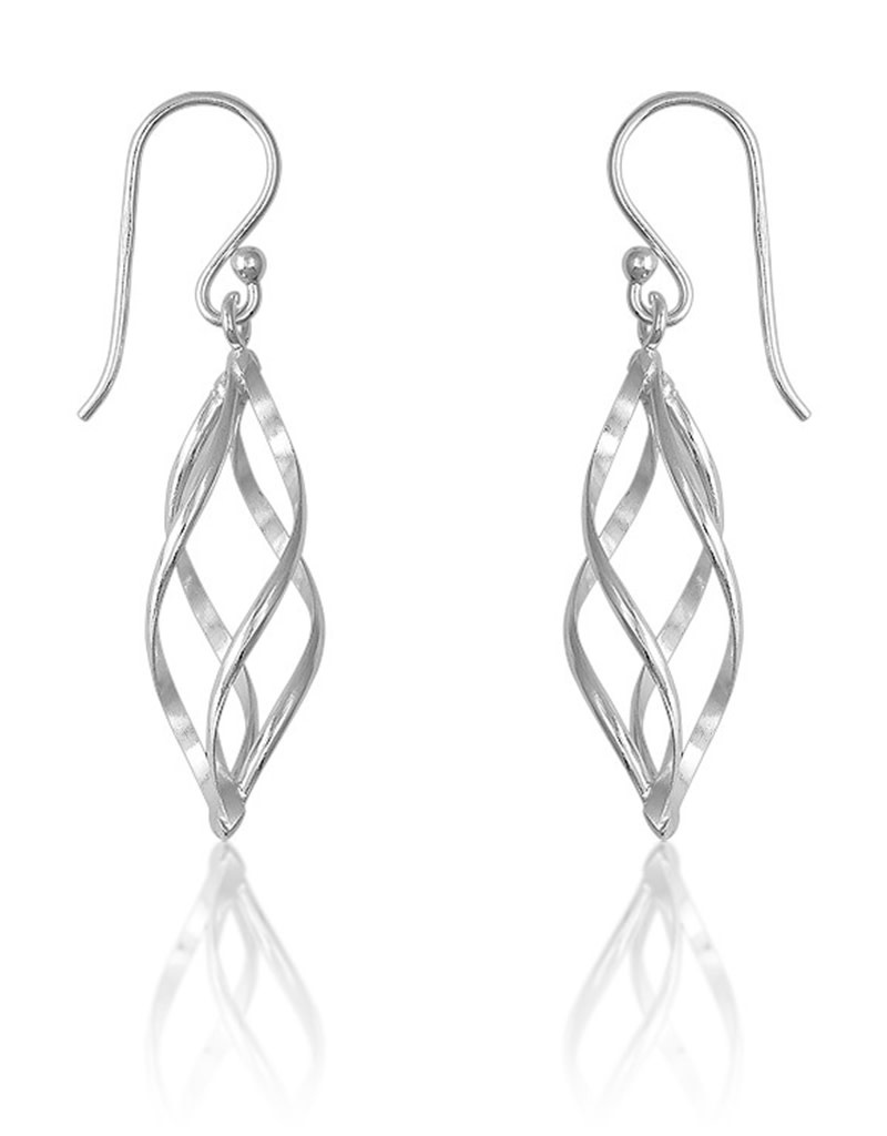 Twist Wire Earrings 25mm