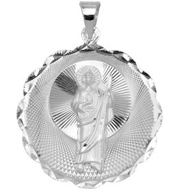 Round St. Jude Medallion Pendant