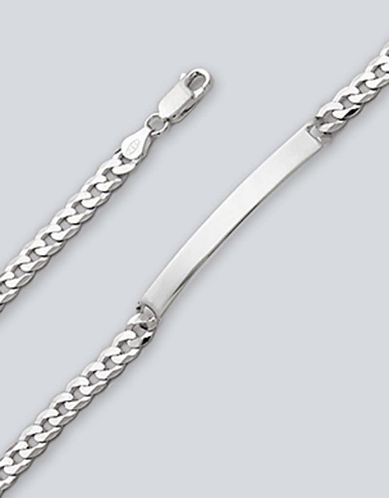 Super Flat Curb 150 ID Bracelet