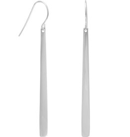 Long Tapered Bar Earrings