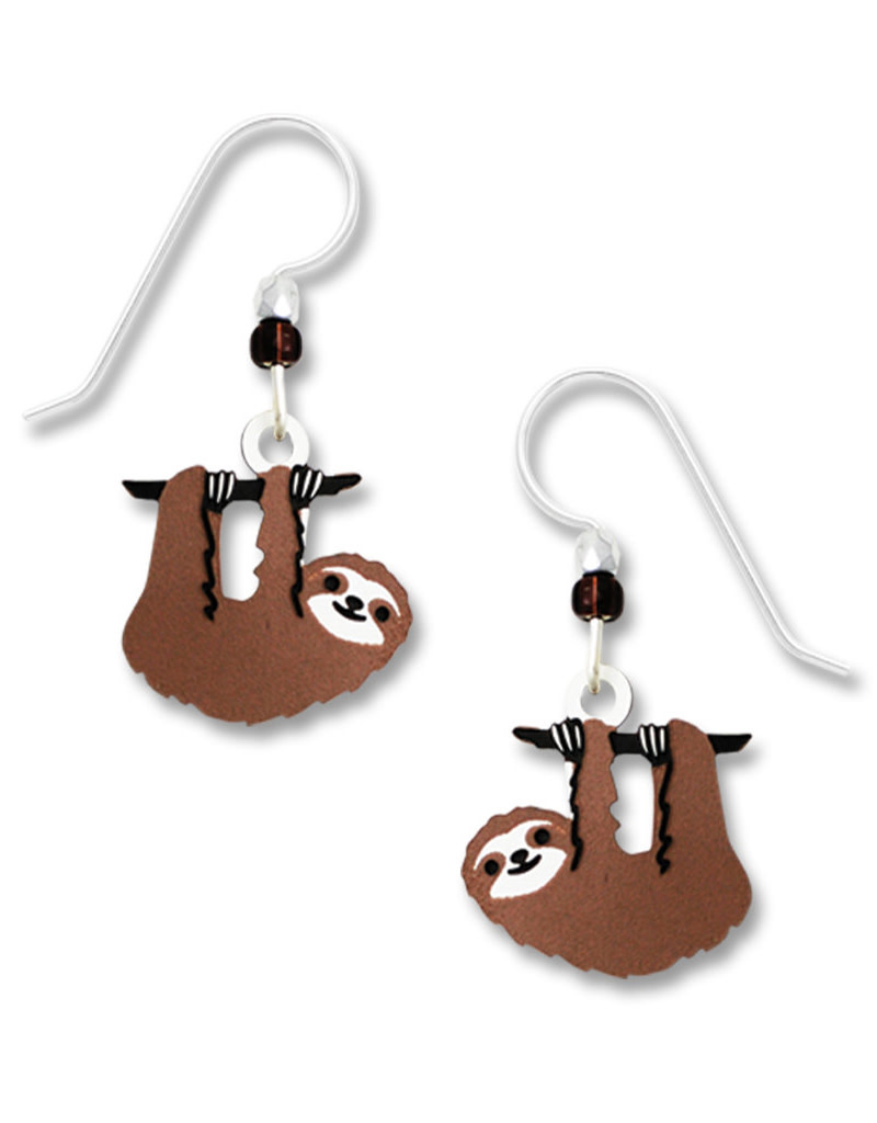 Hanging Sloth Earrings