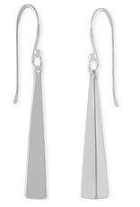 Sterling Silver Dangle Earrings 24mm