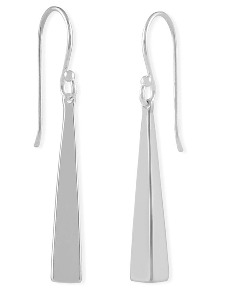 Sterling Silver Dangle Earrings 24mm