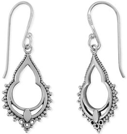 Filigree Dangle Earrings 19mm