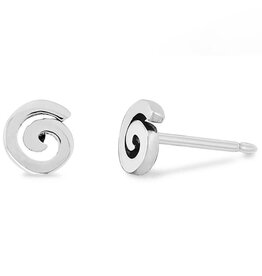 Spiral Stud Earrings 5mm