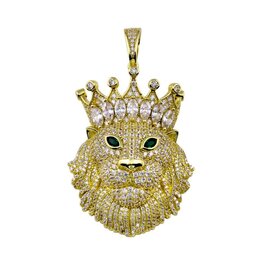 CZ King Lion GP Pendant
