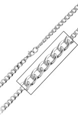 Stainless Steel 5mm Curb Link Chain Necklace