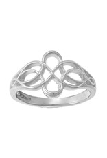 Sterling Silver Design Ring Size 9