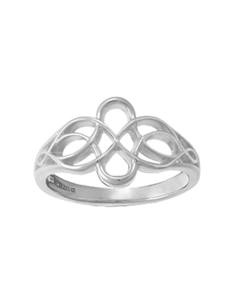 Sterling Silver Design Ring Size 9