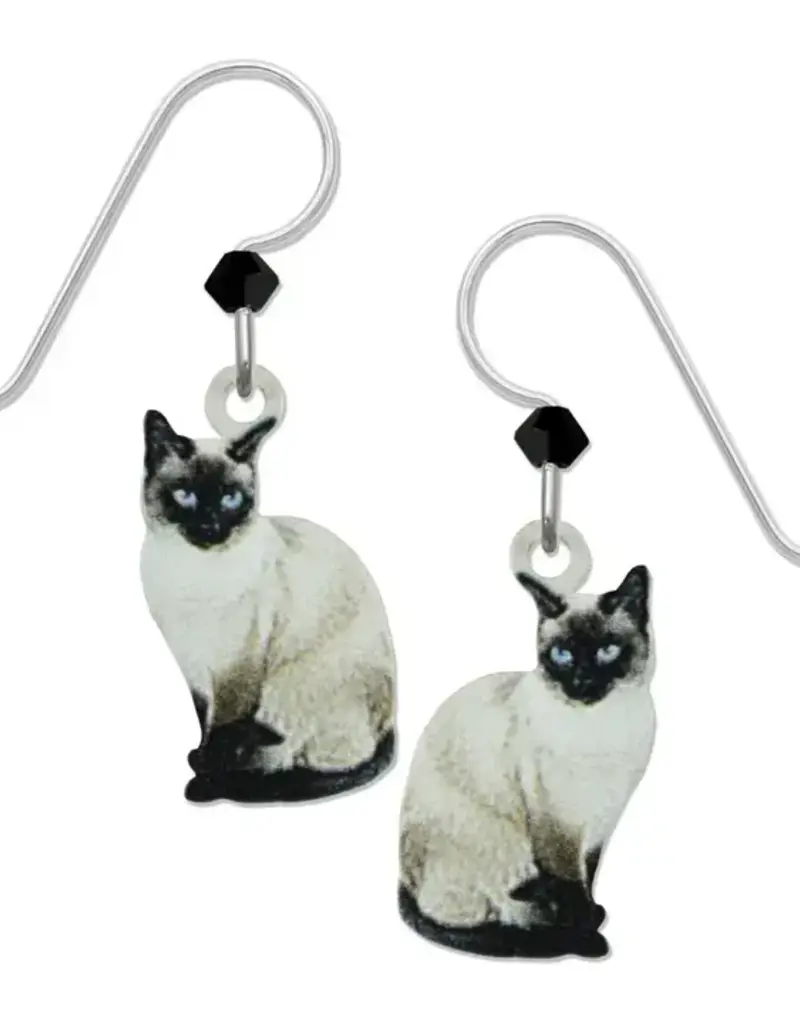 Siamese Cat Earrings