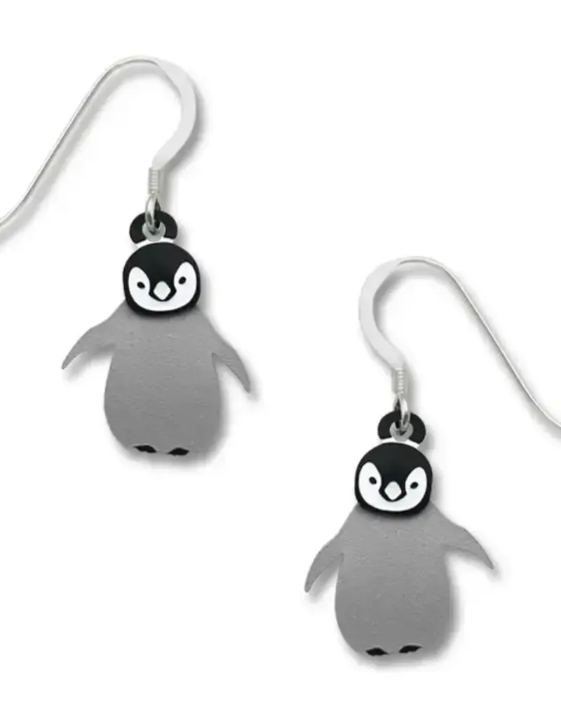 Two-Part Baby Penguin Earrings