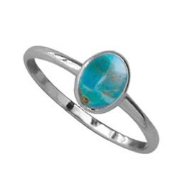 Oval Turquoise Ring