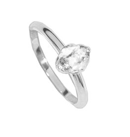 Oval CZ Ring