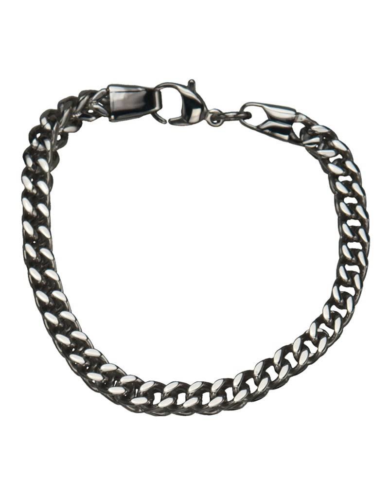 Men's Stainless Steel 6mm Franco Chain Bracelet 8.5"