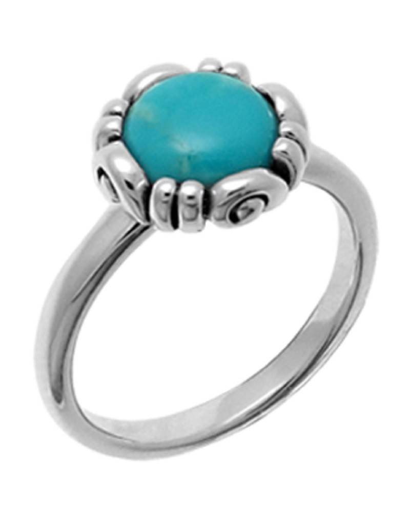 Round Turquoise Ring