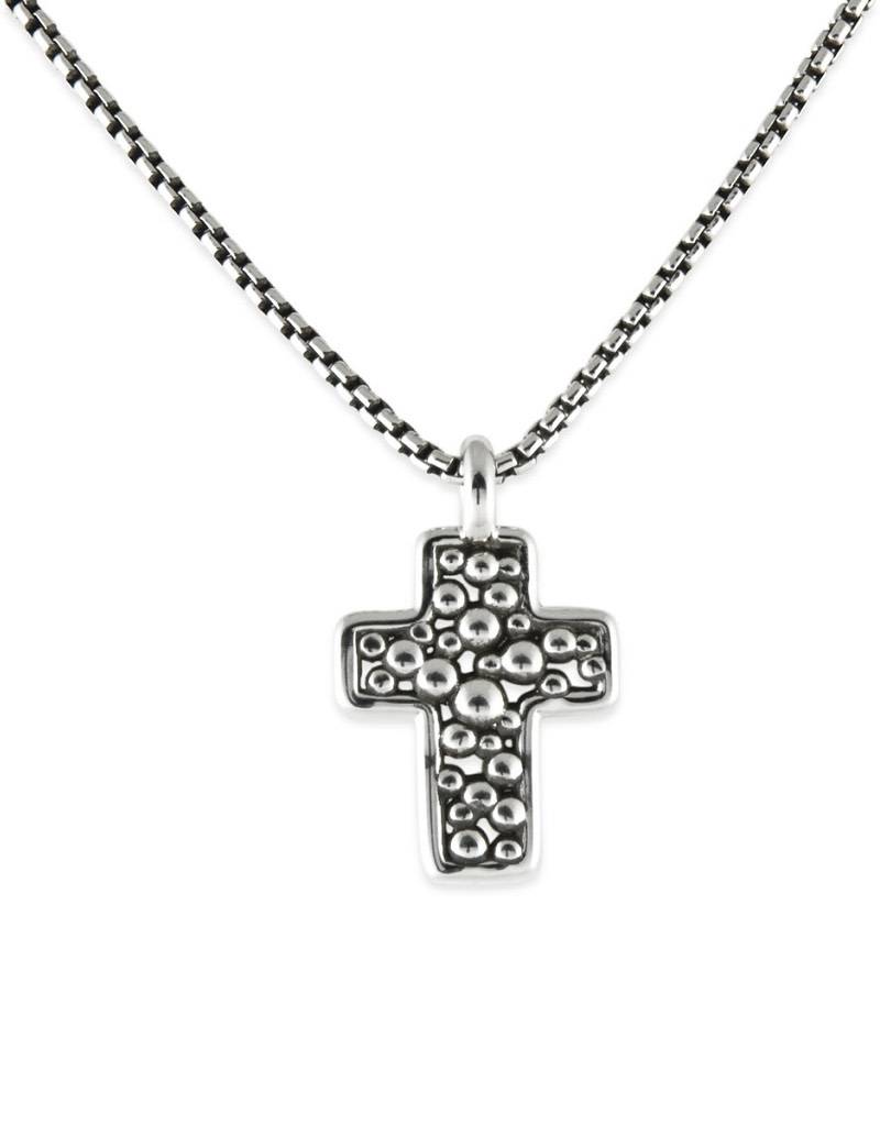 ZINA Rain Cross Necklace 17"