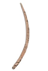 14k Rose Gold Filled Curved Bar Earrings 55mm