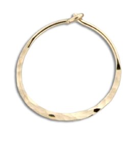 Hammered GF Hoop 16mm