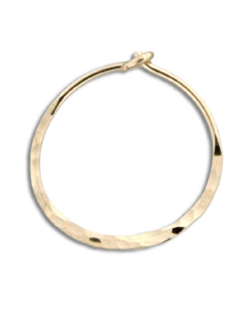 Hammered GF Hoop 16mm