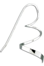 Sterling Silver Corkscrew Earrings