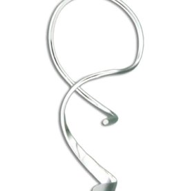 Curl Wire Earrings 35mm