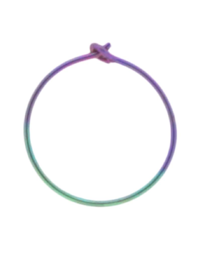 Round Niobium Hoop 13mm